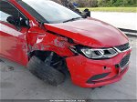 2017 Chevrolet Cruze Ls Auto Red vin: 1G1BC5SM8H7215022