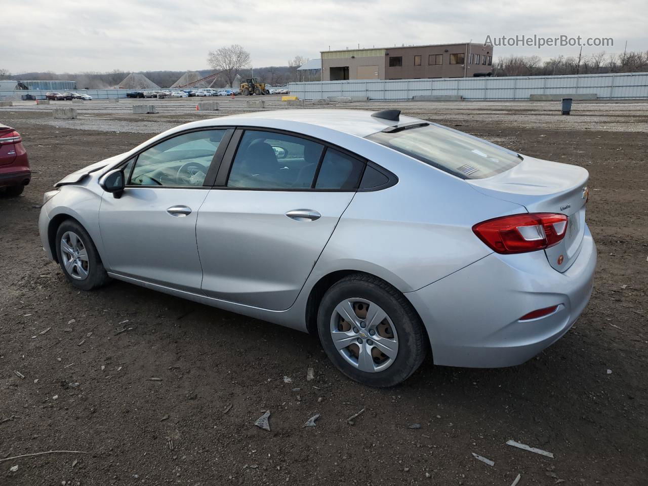 2017 Chevrolet Cruze Ls Silver vin: 1G1BC5SM8H7254645