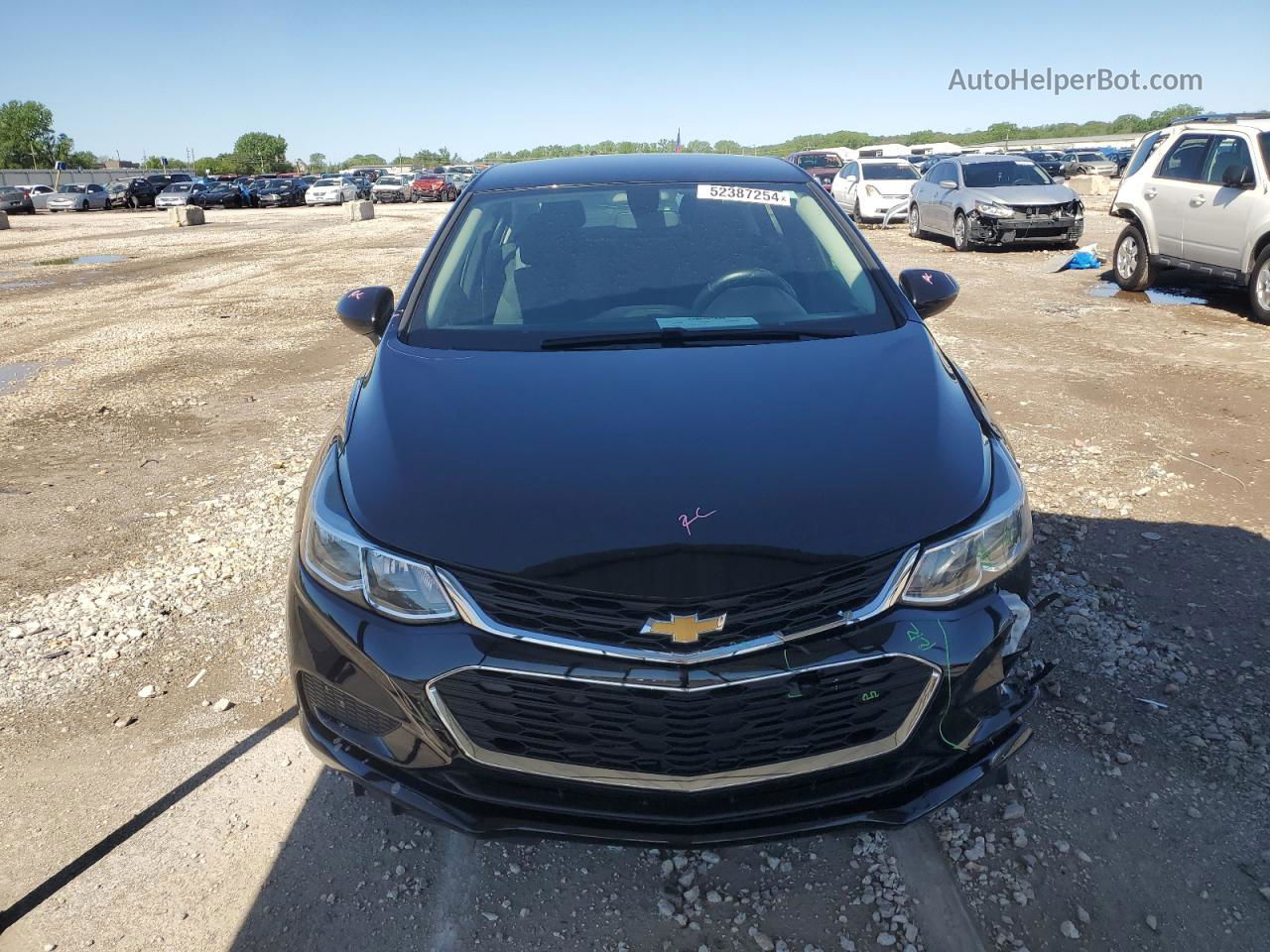 2018 Chevrolet Cruze Ls Black vin: 1G1BC5SM8J7106534