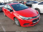 2018 Chevrolet Cruze Ls Auto Red vin: 1G1BC5SM8J7139713