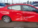 2018 Chevrolet Cruze Ls Auto Red vin: 1G1BC5SM8J7139713