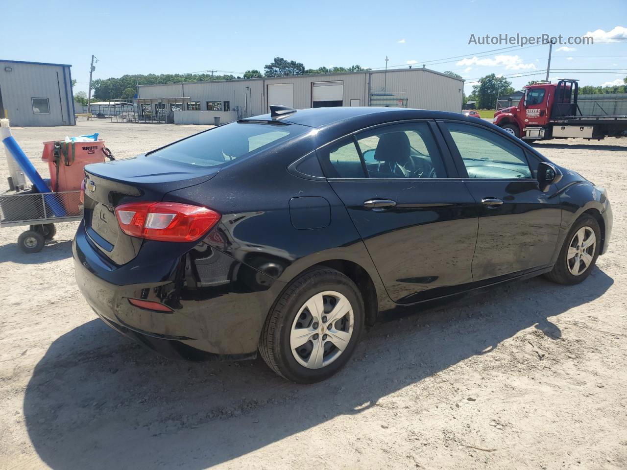 2016 Chevrolet Cruze Ls Black vin: 1G1BC5SM9G7245015