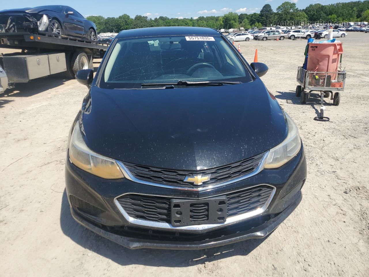 2016 Chevrolet Cruze Ls Black vin: 1G1BC5SM9G7245015