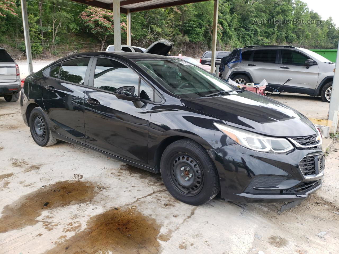 2016 Chevrolet Cruze Ls Black vin: 1G1BC5SM9G7250005