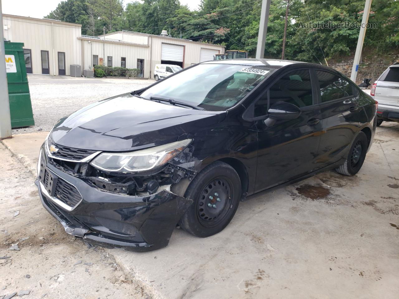 2016 Chevrolet Cruze Ls Black vin: 1G1BC5SM9G7250005