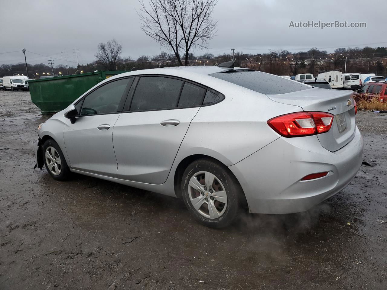 2016 Chevrolet Cruze Ls Silver vin: 1G1BC5SM9G7279049