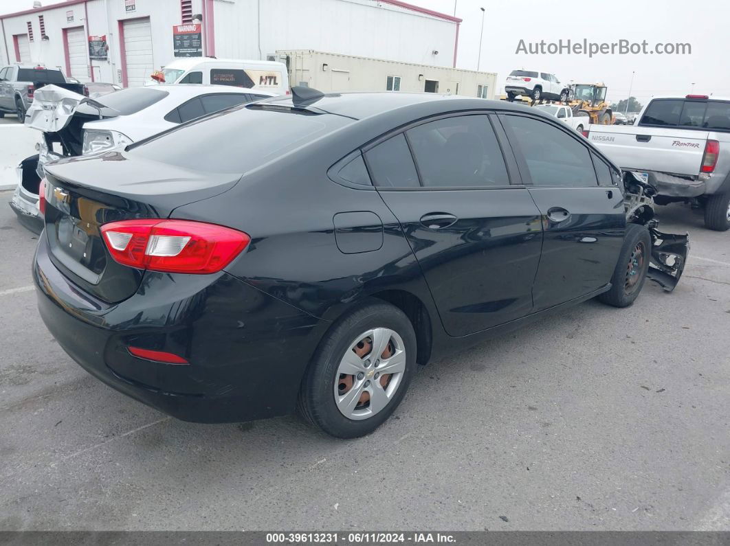 2017 Chevrolet Cruze Ls Auto Black vin: 1G1BC5SM9H7140928