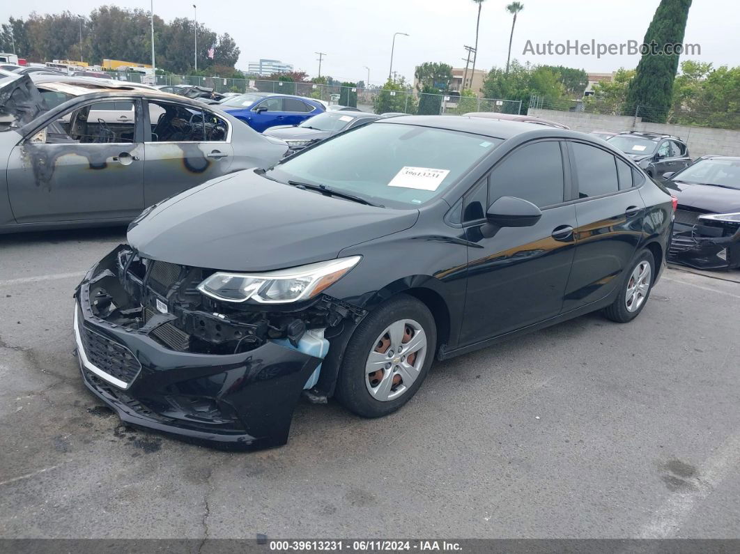 2017 Chevrolet Cruze Ls Auto Black vin: 1G1BC5SM9H7140928