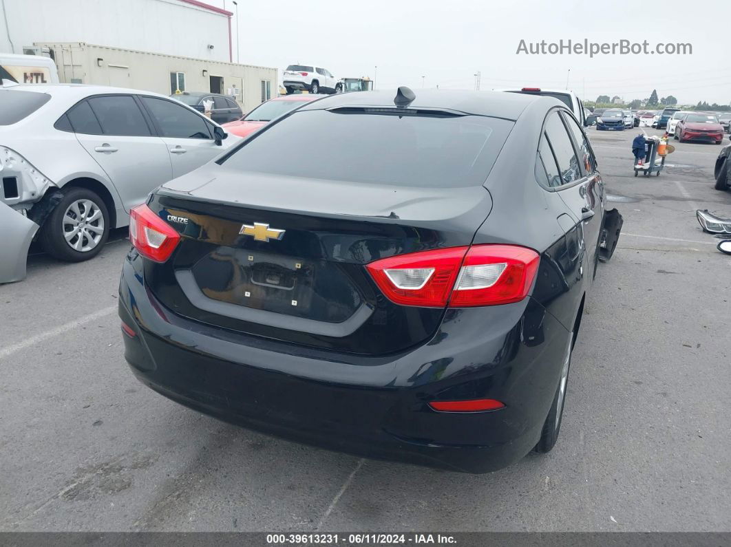 2017 Chevrolet Cruze Ls Auto Black vin: 1G1BC5SM9H7140928