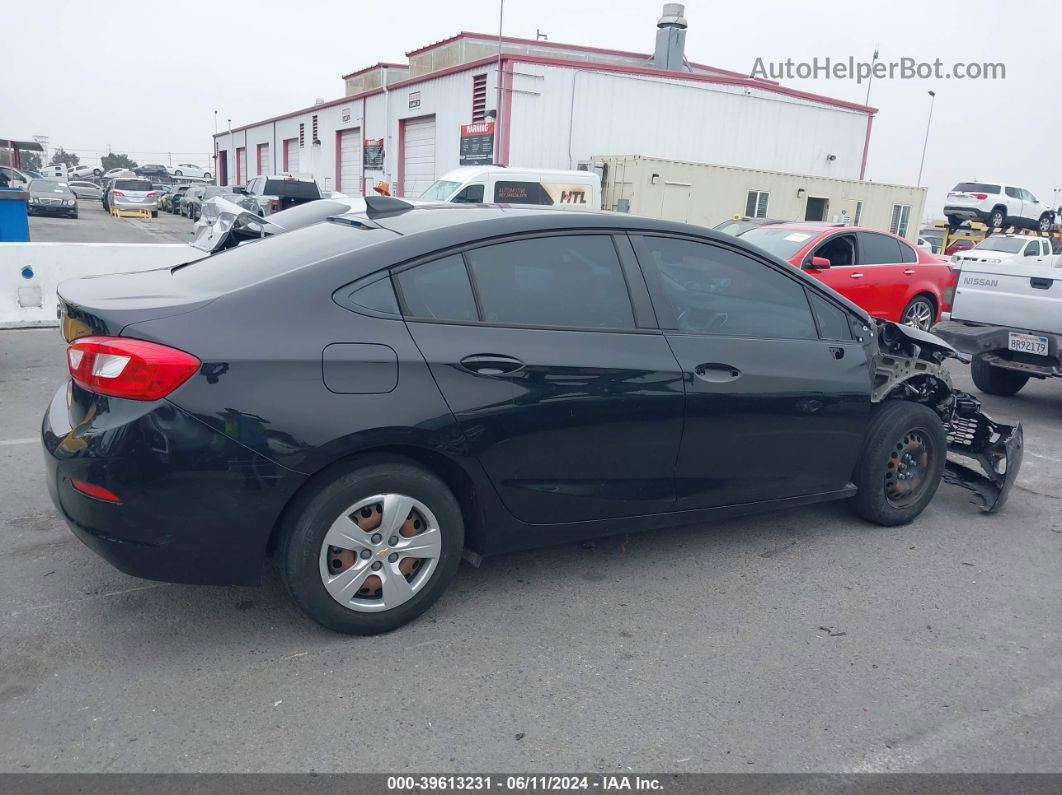 2017 Chevrolet Cruze Ls Auto Black vin: 1G1BC5SM9H7140928