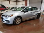 2017 Chevrolet Cruze Ls Silver vin: 1G1BC5SM9H7141691