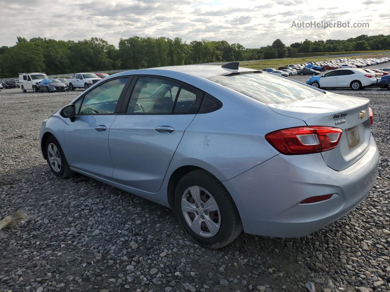 2017 Chevrolet Cruze Ls Blue vin: 1G1BC5SM9H7160757