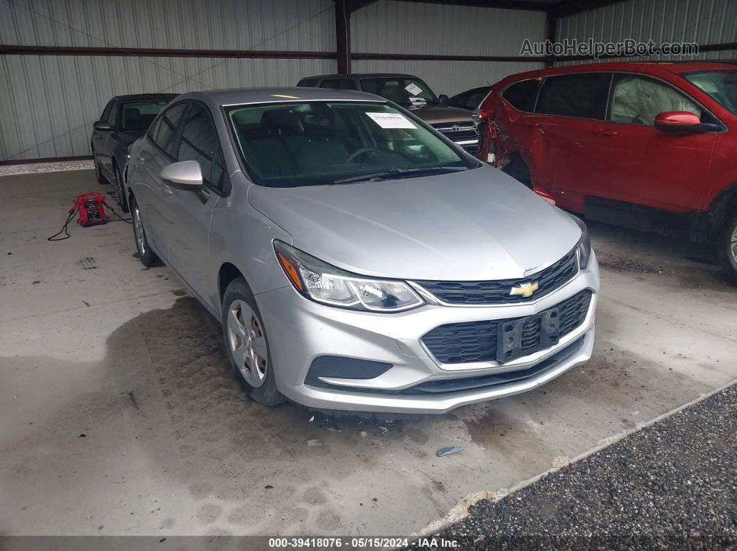 2017 Chevrolet Cruze Ls Auto Silver vin: 1G1BC5SM9H7191944