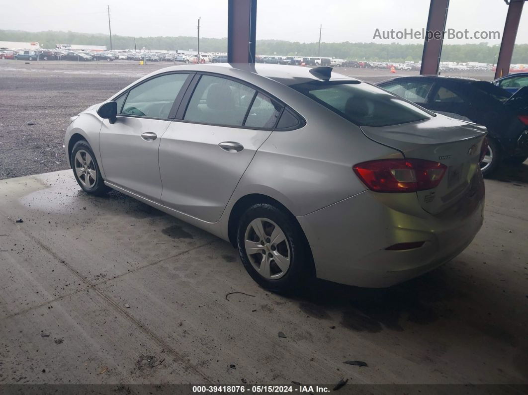 2017 Chevrolet Cruze Ls Auto Silver vin: 1G1BC5SM9H7191944