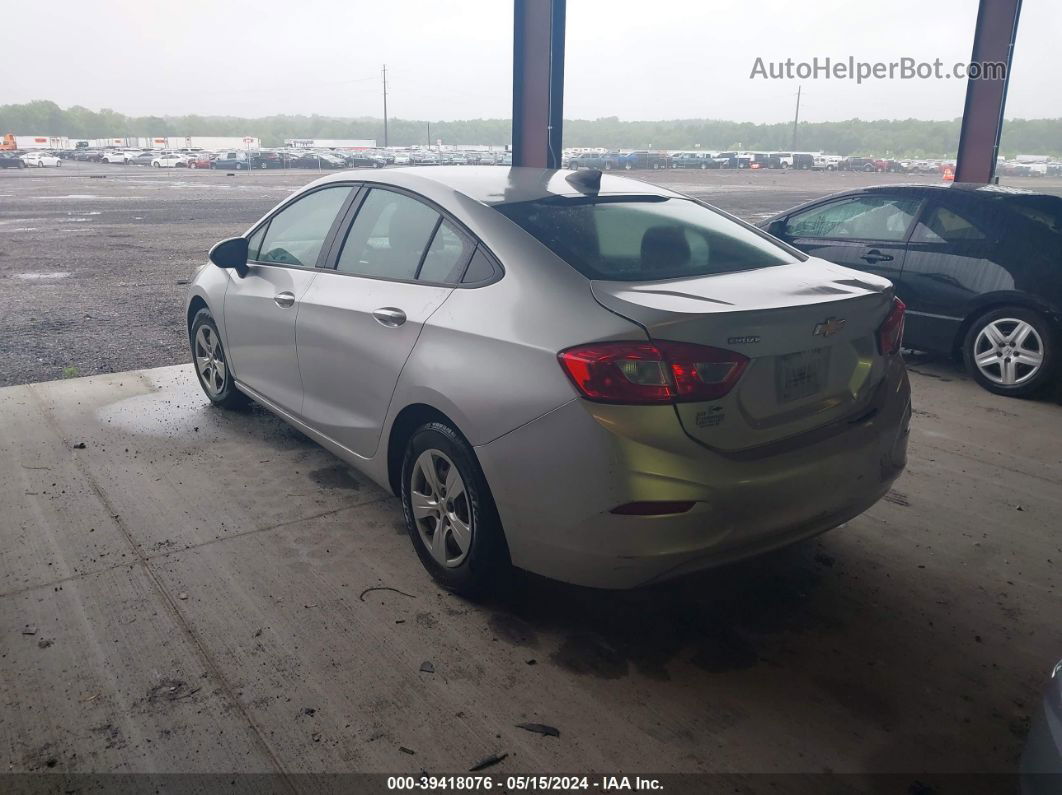 2017 Chevrolet Cruze Ls Auto Silver vin: 1G1BC5SM9H7191944