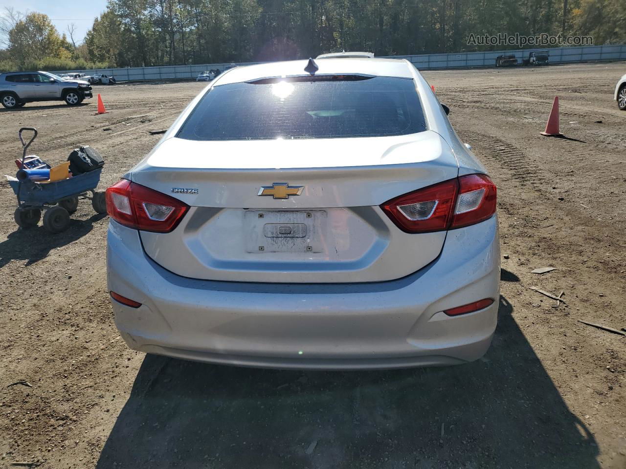 2017 Chevrolet Cruze Ls Gray vin: 1G1BC5SM9H7226093