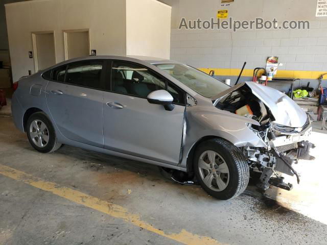 2018 Chevrolet Cruze Ls Silver vin: 1G1BC5SM9J7107515