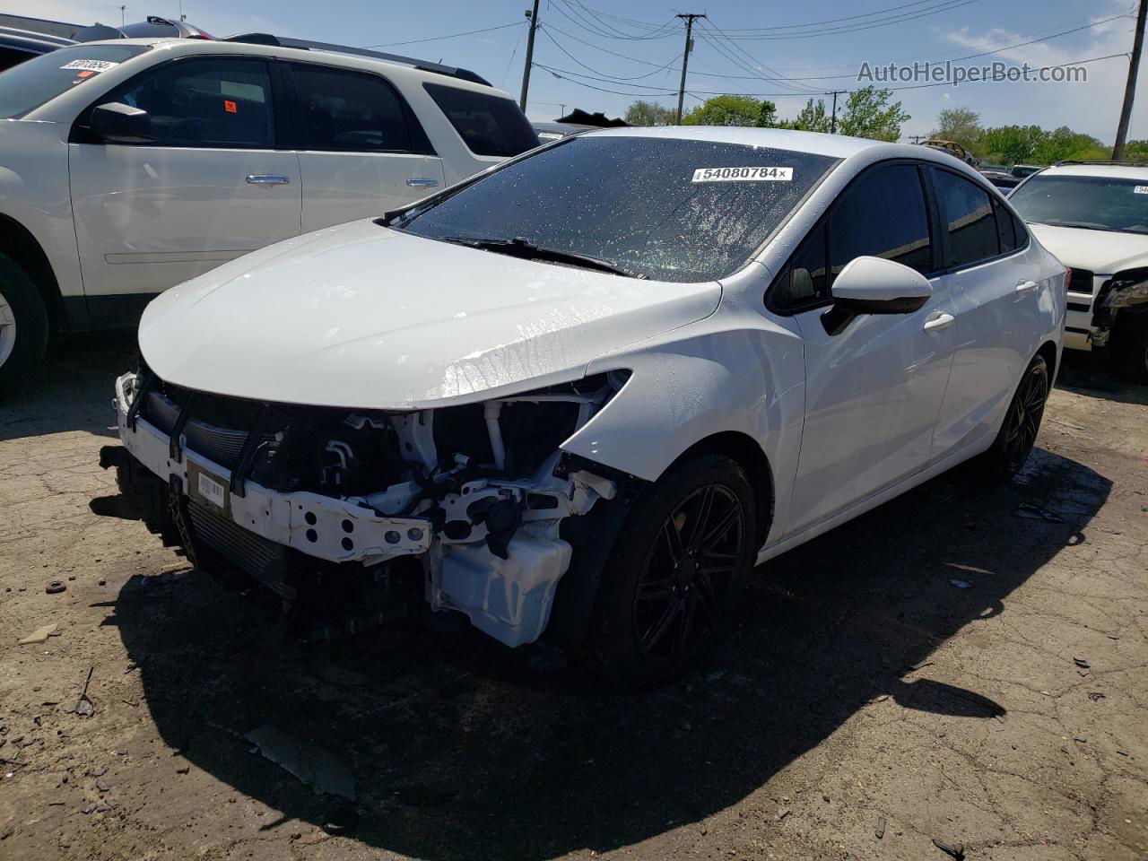 2018 Chevrolet Cruze Ls White vin: 1G1BC5SM9J7194316