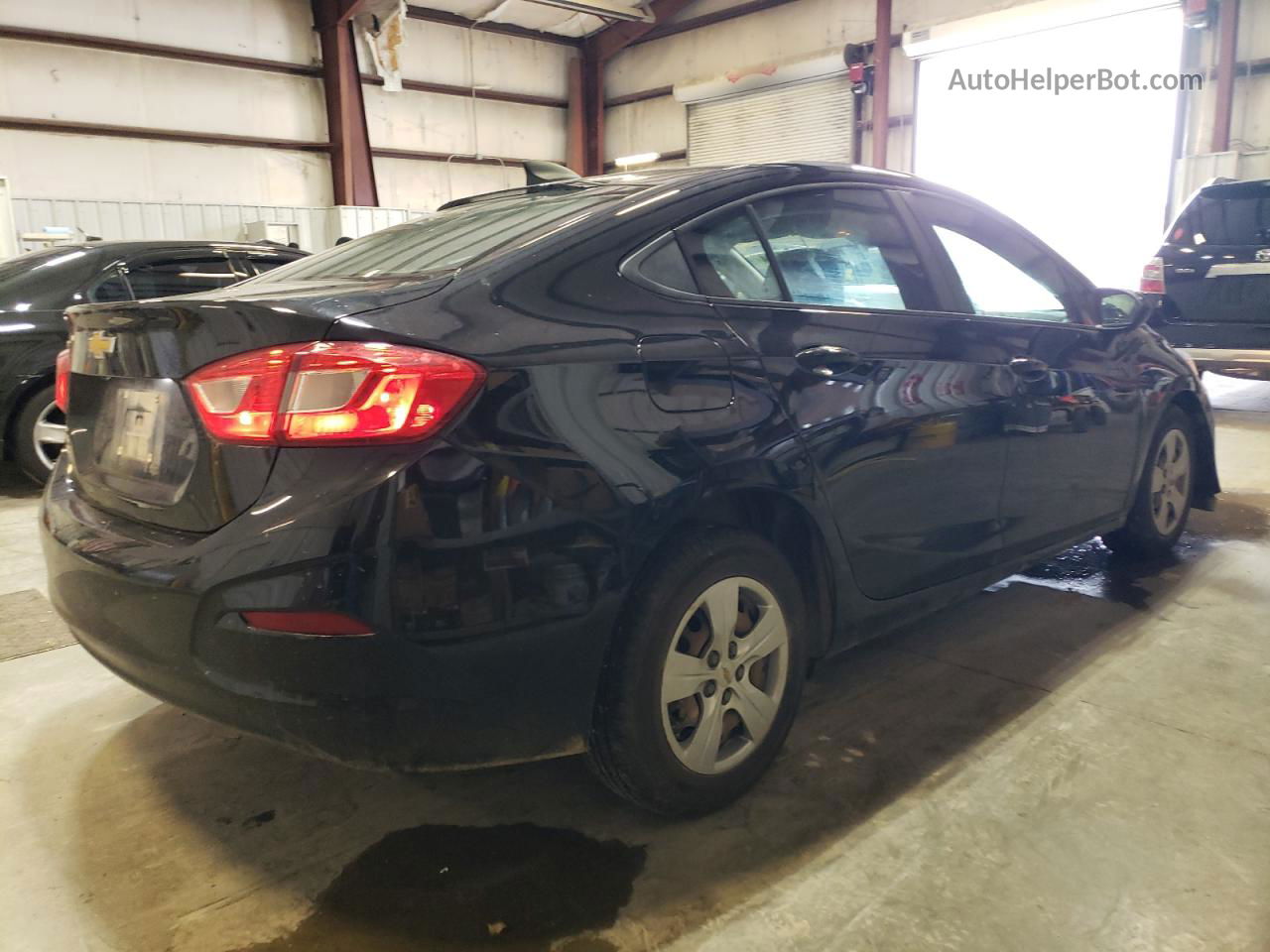 2018 Chevrolet Cruze Ls Black vin: 1G1BC5SM9J7202396