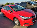 2016 Chevrolet Cruze Ls Red vin: 1G1BC5SMXG7244200