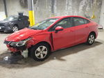 2016 Chevrolet Cruze Ls Red vin: 1G1BC5SMXG7278475