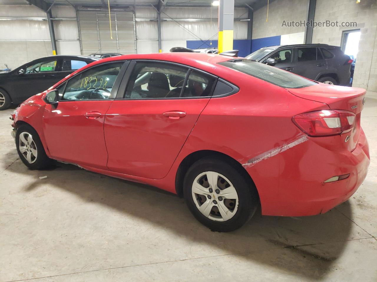 2016 Chevrolet Cruze Ls Red vin: 1G1BC5SMXG7278475