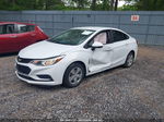 2016 Chevrolet Cruze Ls Auto White vin: 1G1BC5SMXG7295020