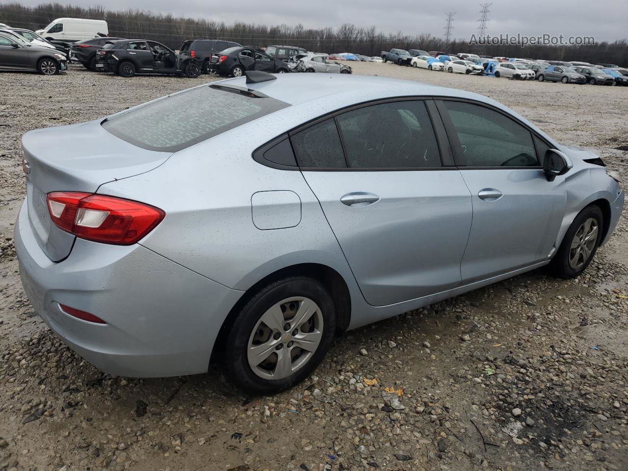 2017 Chevrolet Cruze Ls Blue vin: 1G1BC5SMXH7148262