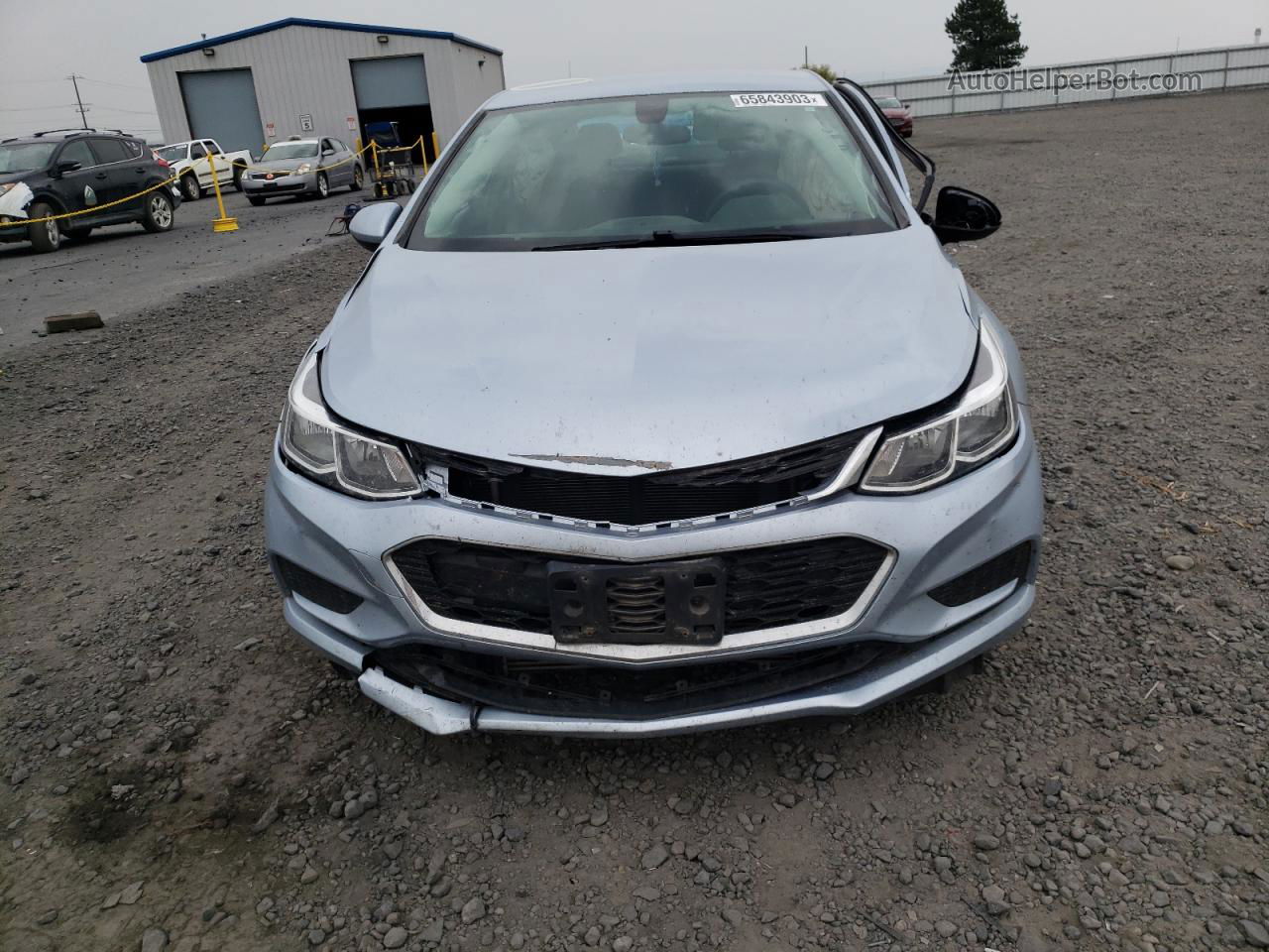 2017 Chevrolet Cruze Ls Silver vin: 1G1BC5SMXH7149539