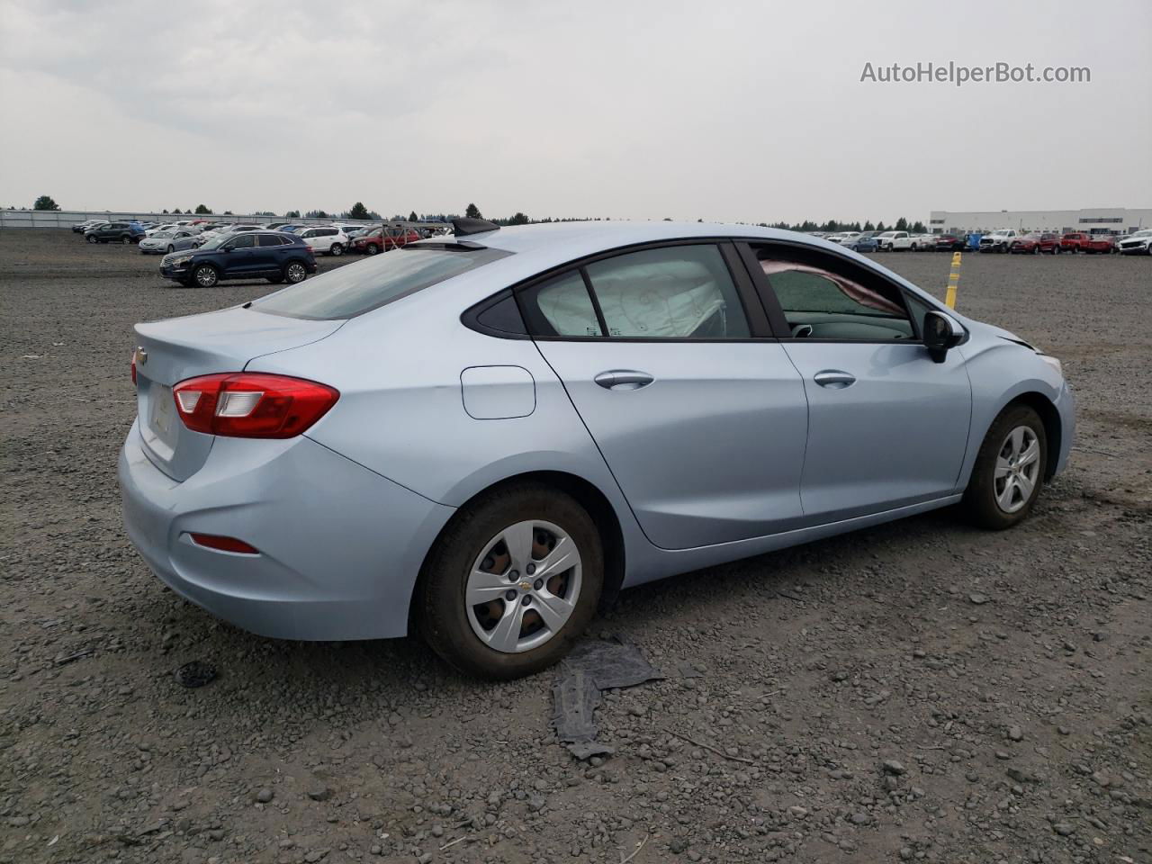 2017 Chevrolet Cruze Ls Серебряный vin: 1G1BC5SMXH7149539