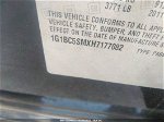 2017 Chevrolet Cruze Ls Black vin: 1G1BC5SMXH7177082