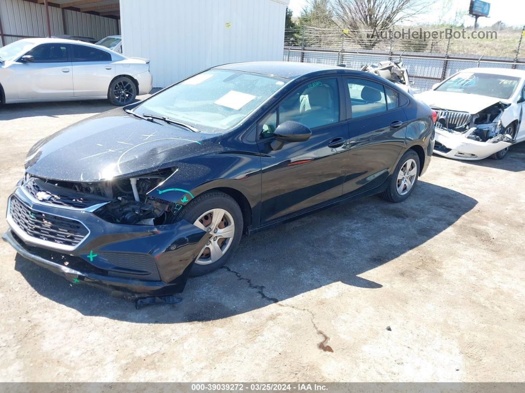 2017 Chevrolet Cruze Ls Auto Black vin: 1G1BC5SMXH7219038