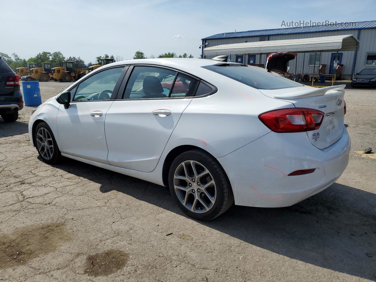 2017 Chevrolet Cruze Ls White vin: 1G1BC5SMXH7221209