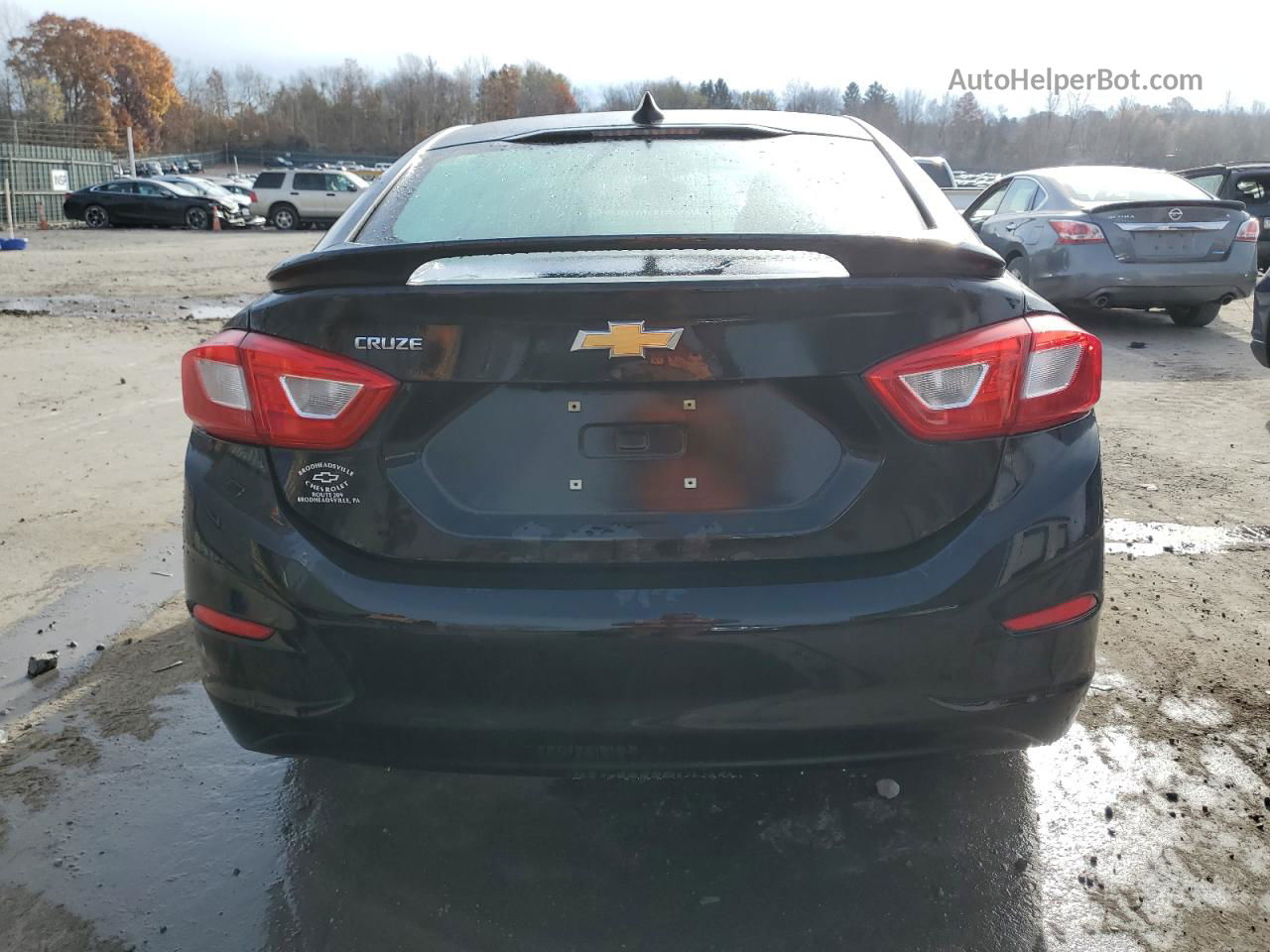 2017 Chevrolet Cruze Ls Black vin: 1G1BC5SMXH7253710