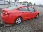 2017 Chevrolet Cruze Ls Red vin: 1G1BC5SMXH7258955