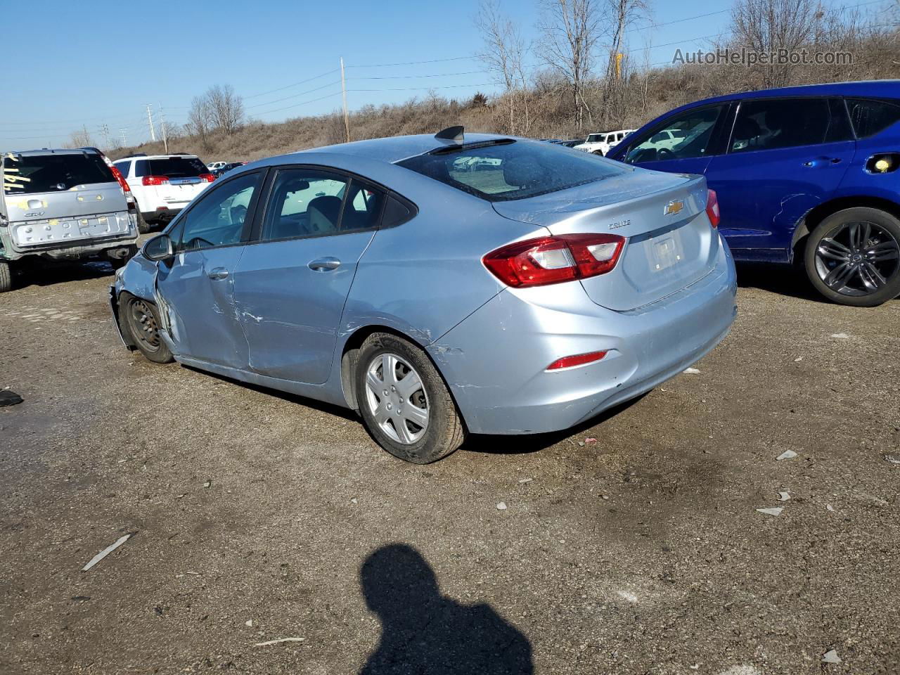 2018 Chevrolet Cruze Ls Teal vin: 1G1BC5SMXJ7180893