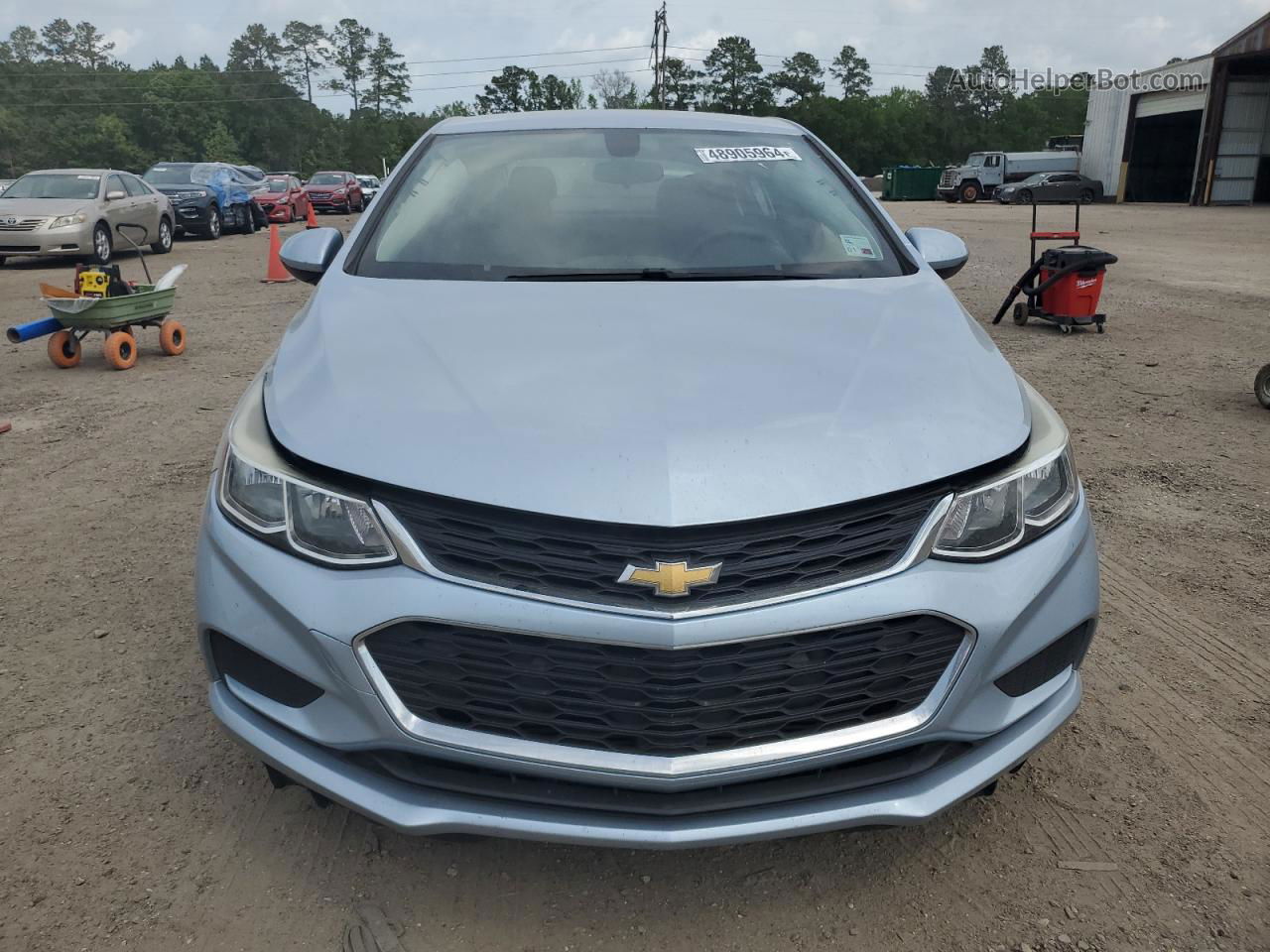 2018 Chevrolet Cruze Ls Silver vin: 1G1BC5SMXJ7209972