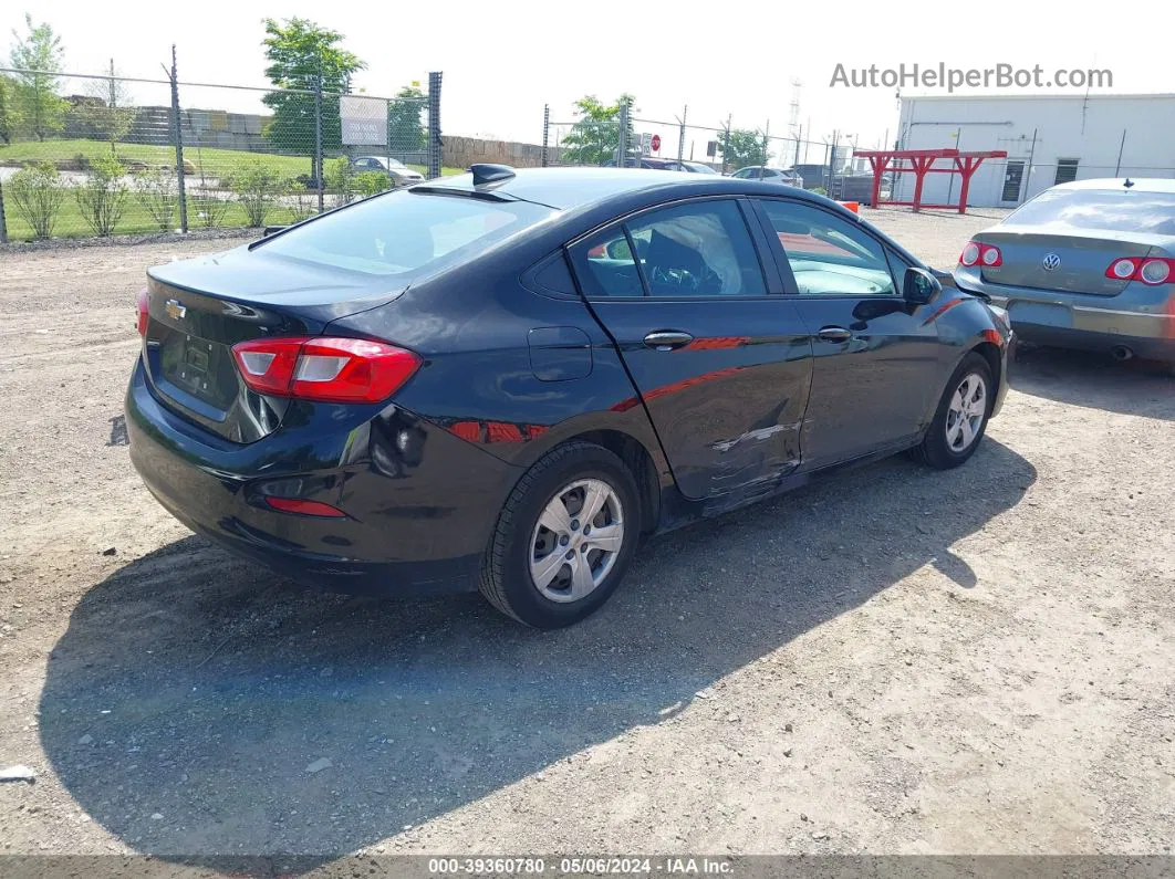 2018 Chevrolet Cruze Ls Auto Black vin: 1G1BC5SMXJ7210412