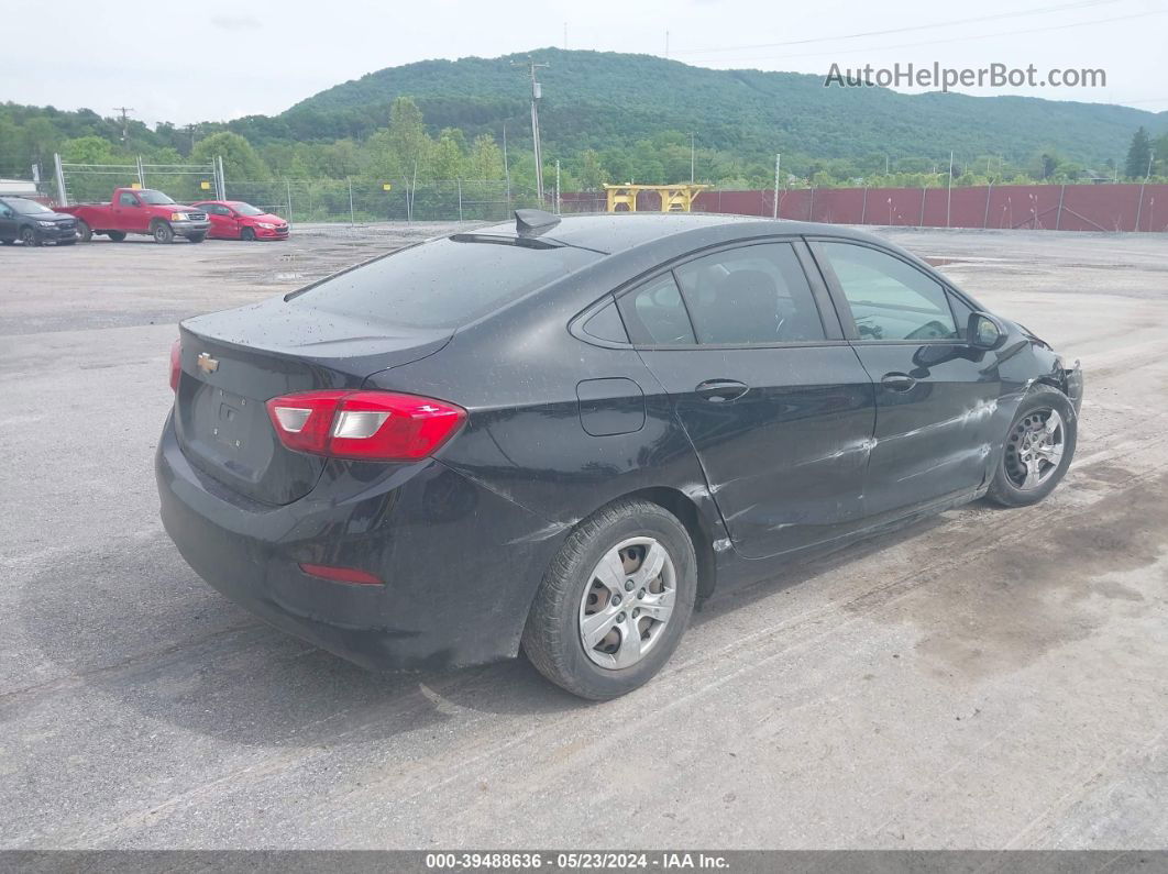 2018 Chevrolet Cruze Ls Auto Black vin: 1G1BC5SMXJ7210877