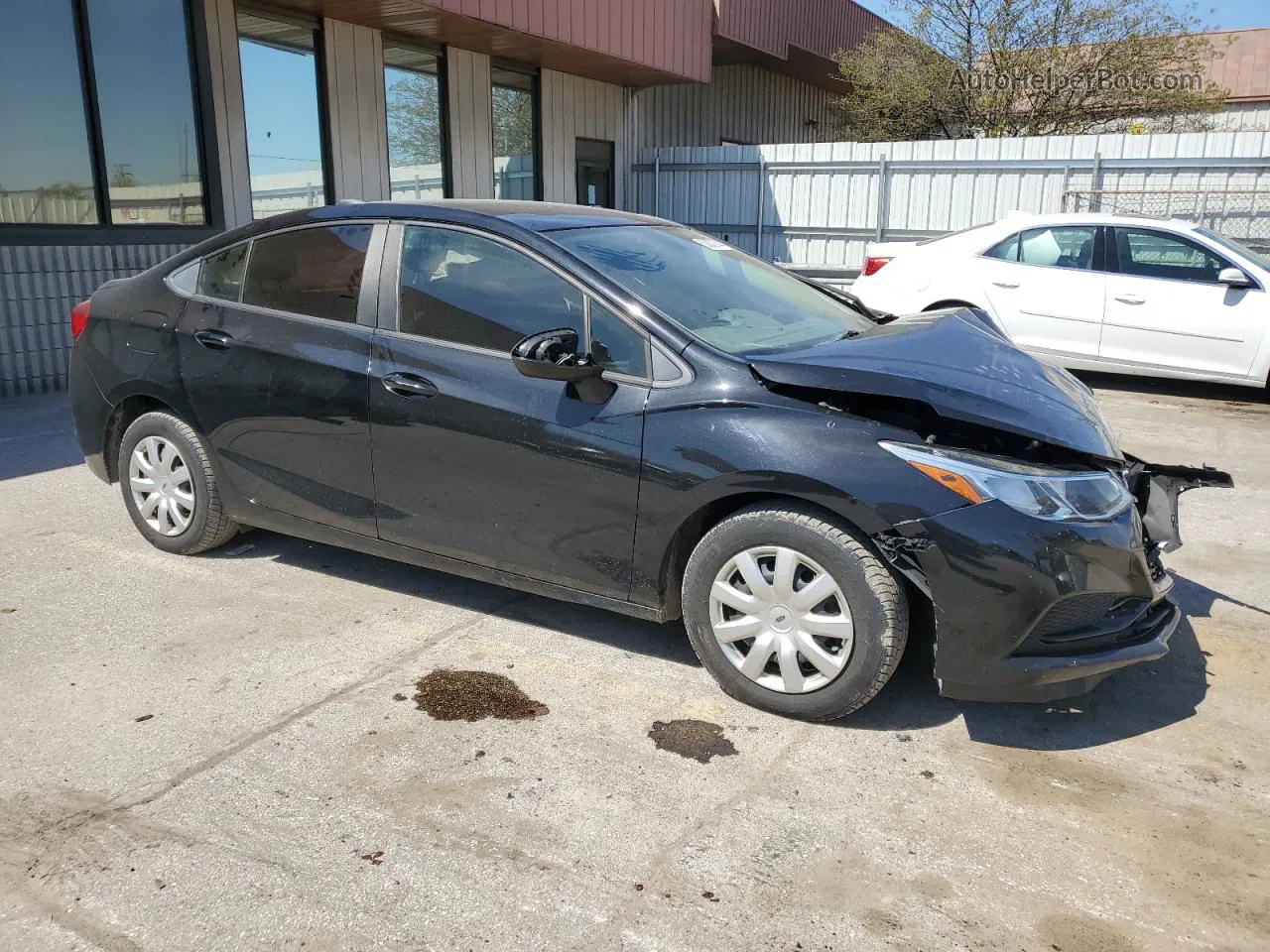 2018 Chevrolet Cruze Ls Black vin: 1G1BC5SMXJ7225430