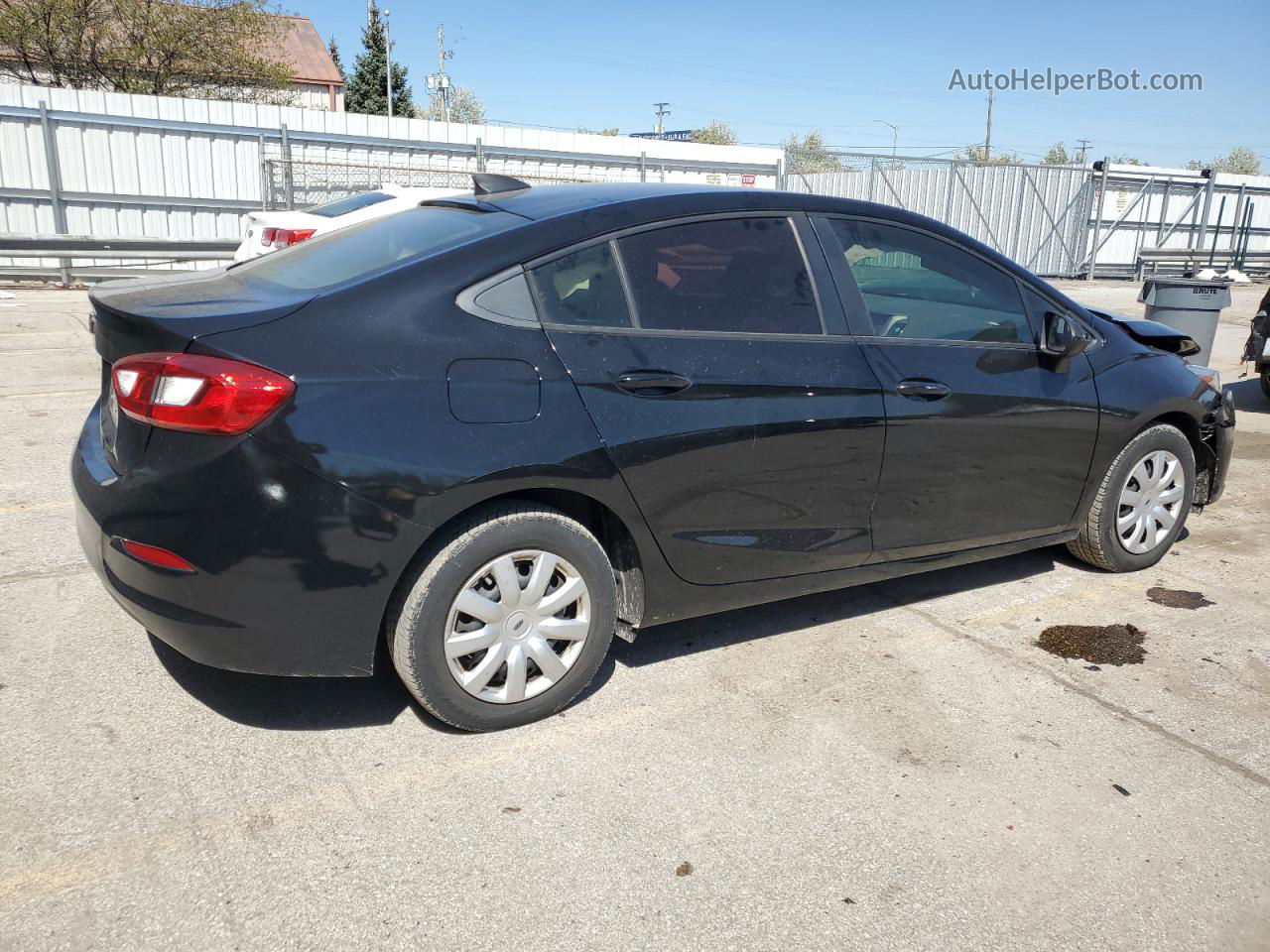 2018 Chevrolet Cruze Ls Black vin: 1G1BC5SMXJ7225430