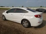 2018 Chevrolet Cruze Ls White vin: 1G1BC5SMXJ7238646