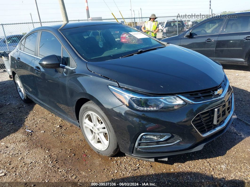 2016 Chevrolet Cruze Lt Manual Black vin: 1G1BD5SM1G7250108