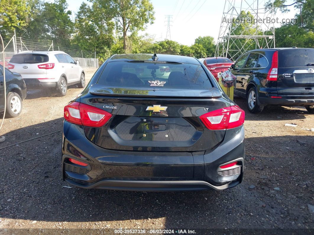 2016 Chevrolet Cruze Lt Manual Black vin: 1G1BD5SM1G7250108