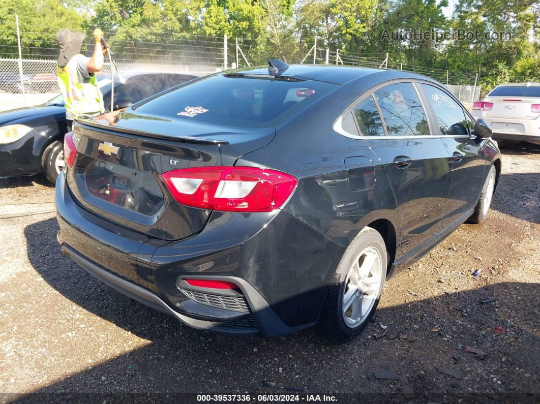 2016 Chevrolet Cruze Lt Manual Black vin: 1G1BD5SM1G7250108