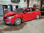 2018 Chevrolet Cruze Lt Red vin: 1G1BD5SM2J7178052