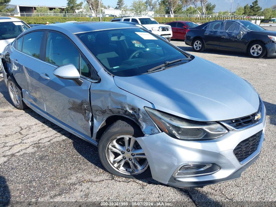 2017 Chevrolet Cruze Lt Manual Light Blue vin: 1G1BD5SM3H7130621