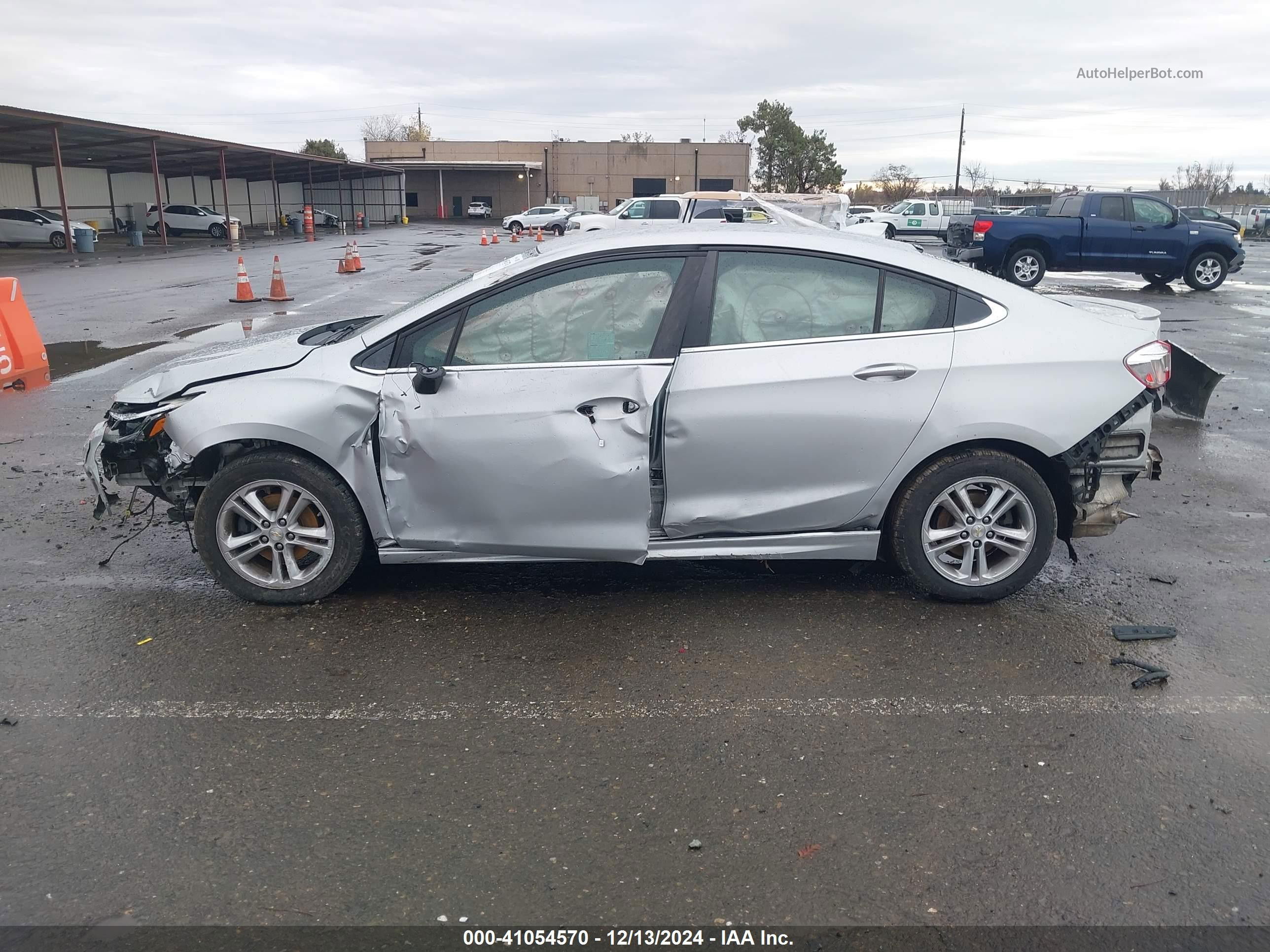 2016 Chevrolet Cruze Lt Manual Silver vin: 1G1BD5SM9G7236649