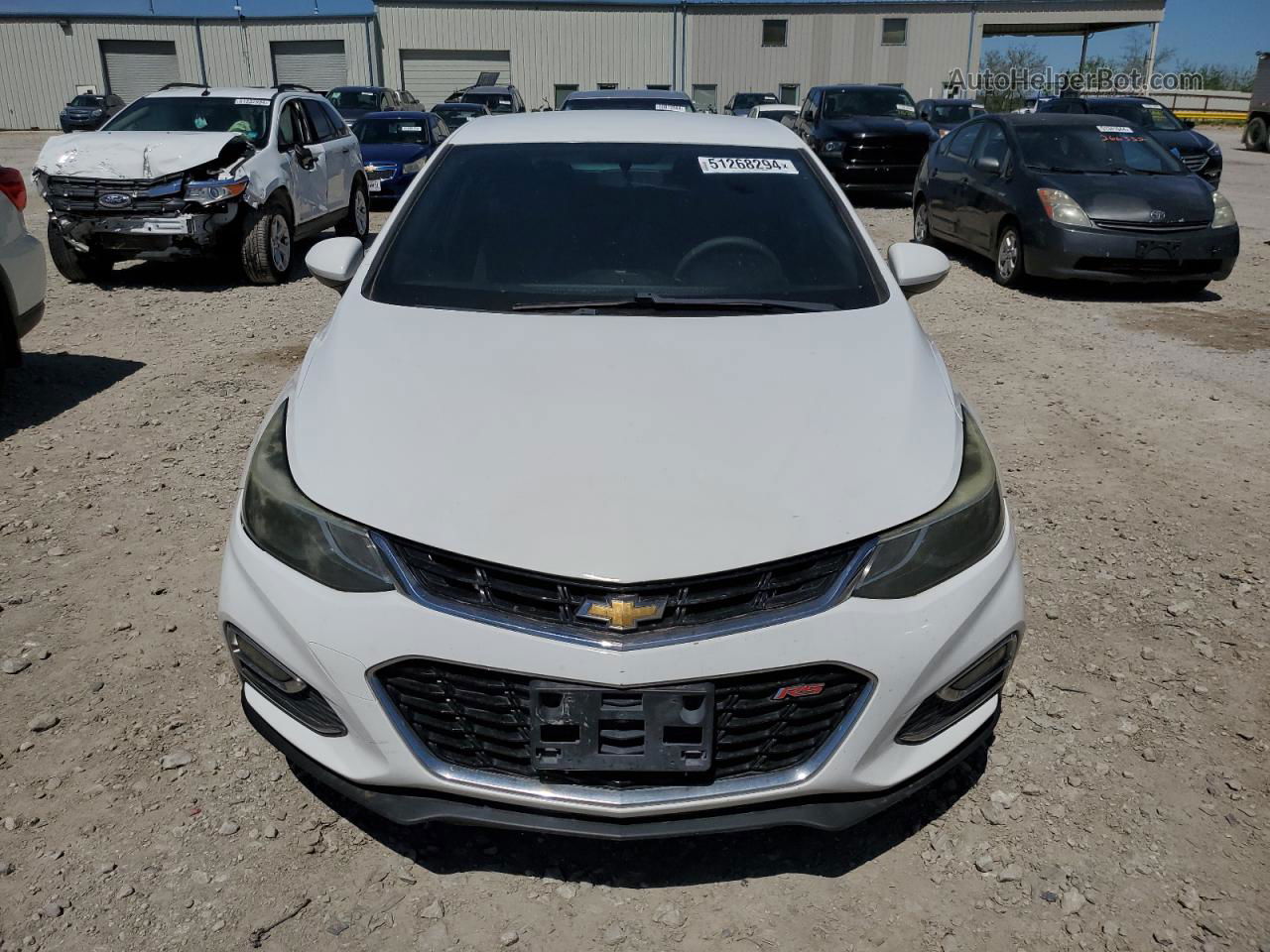 2016 Chevrolet Cruze Lt Белый vin: 1G1BD5SM9G7301659