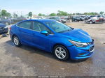 2016 Chevrolet Cruze Lt Auto Blue vin: 1G1BE5SM0G7264630